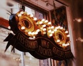 Eye Glasses Lighted Sign Fine Art Photograph 5x7 or larger