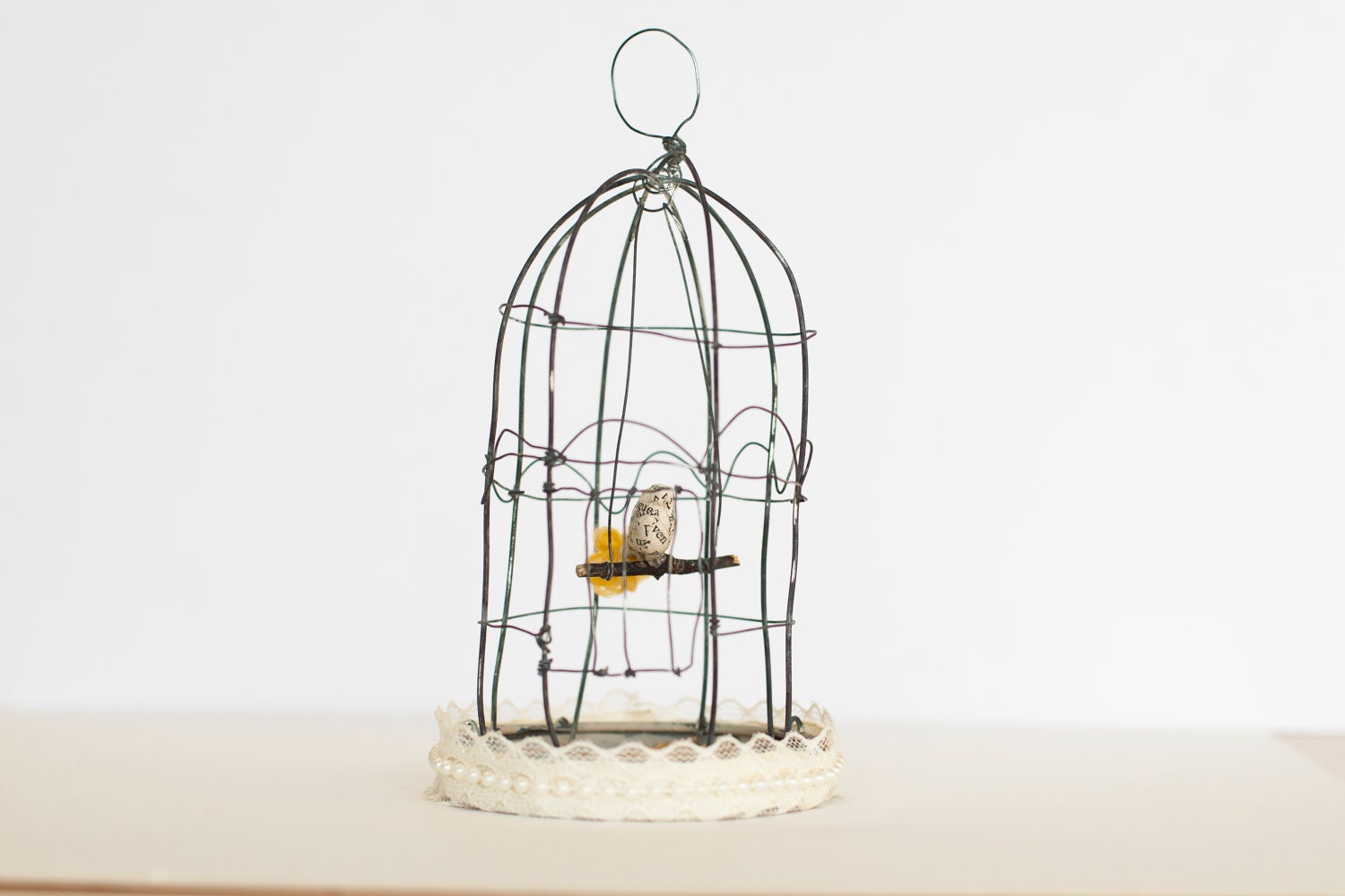 Hanging Wire Birdcage
