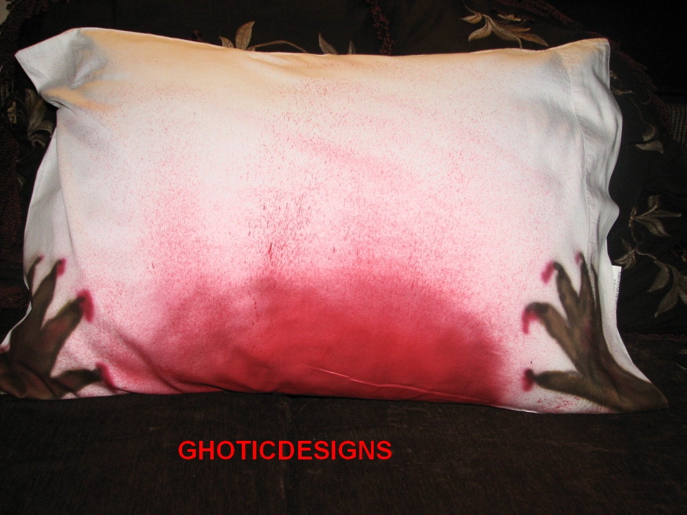 bloody pillow