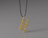 Upstairs Pendant Sterling Silver Symbolic Gift For Everyone to Achive His Goals Modern Design
