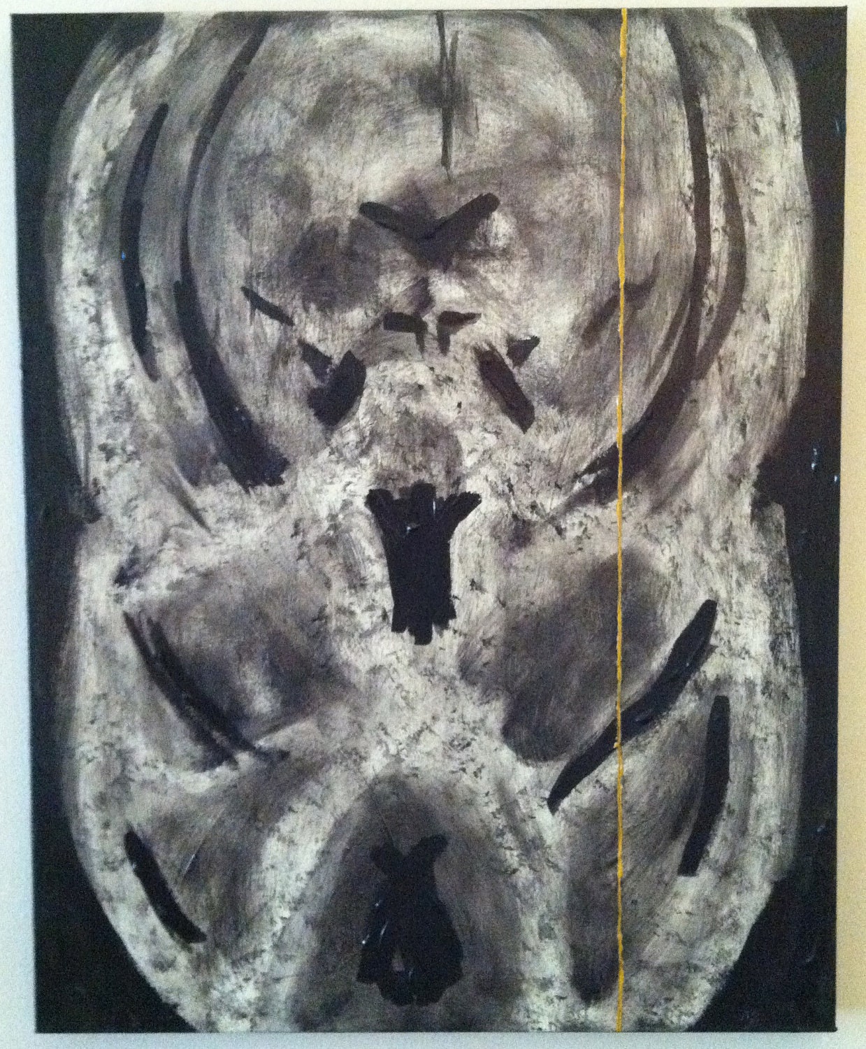 Original painting of MRI, frame 9