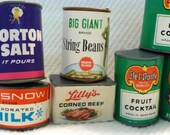 Vintage Mini 1950's Plastic Kitchen Play Food Set of 12