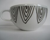 Half Diamond Teacup