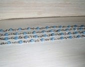 baby blue beaded bracelet