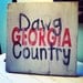 SALE Georgia (UGA) Dawg Country distressed wooden sign