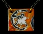 SAND DOLLAR MOKUME Gane necklace