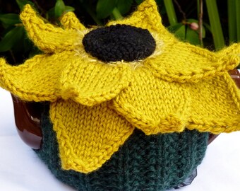 Sunflower Cozy Fits 4 to 6 cup teapot