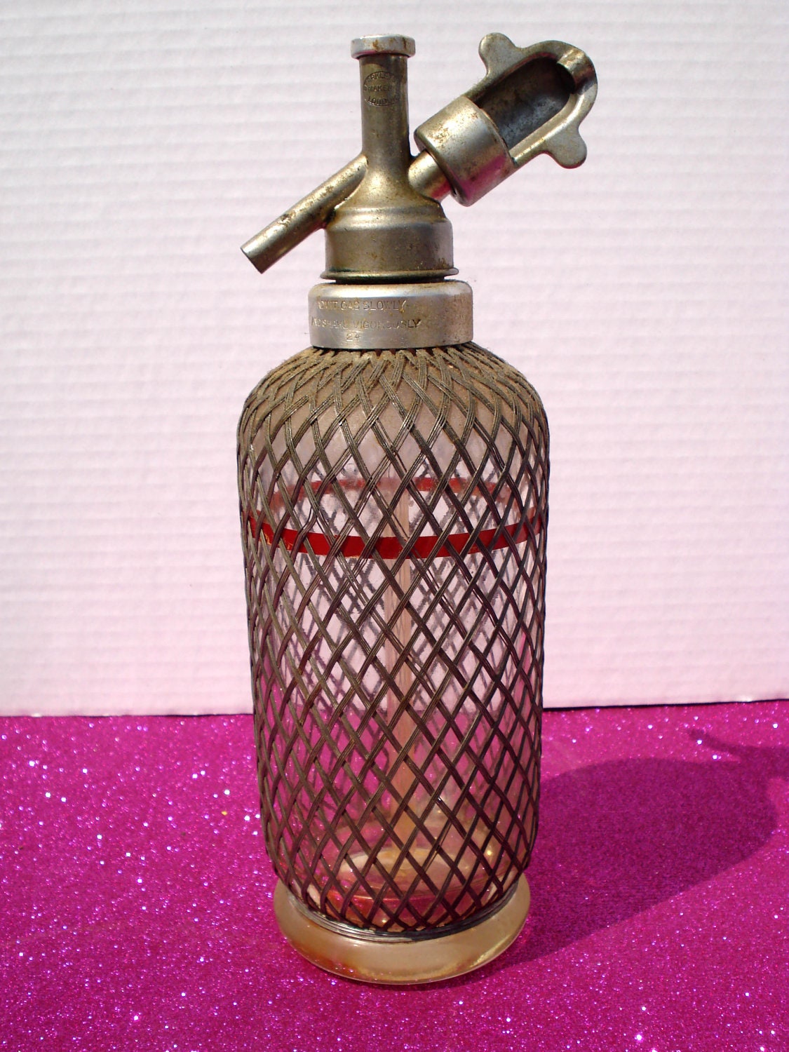 Items similar to Antique/Vintage Seltzer Maker on Etsy