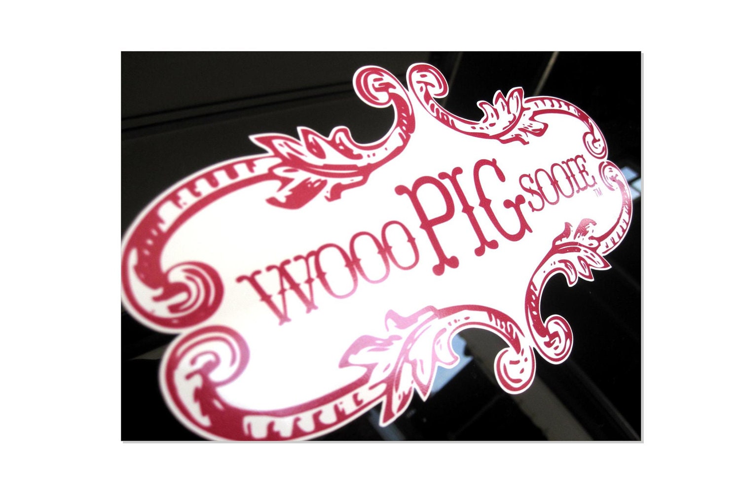 Swanky Sooie Vinyl Decal 4x8