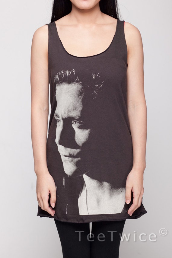 Tom Hiddleston Shirt Loki The Avengers Movie Shirts Women Tank Top Black Shirt Tunic Top Vest Sleeveless Women T-Shirt Size S M