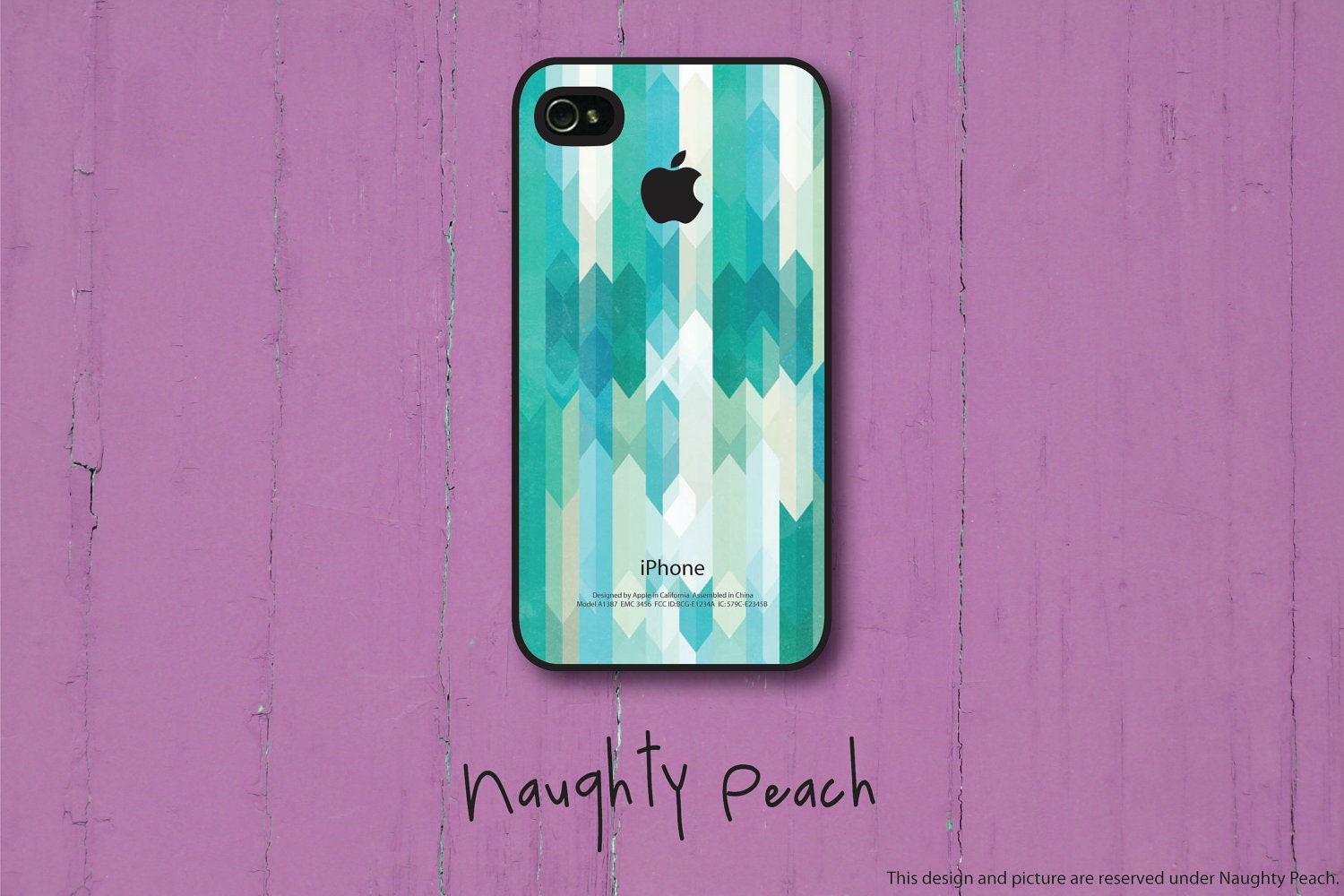 iPhone 4, 4S Case - Green Rain / Available for iPhone 5