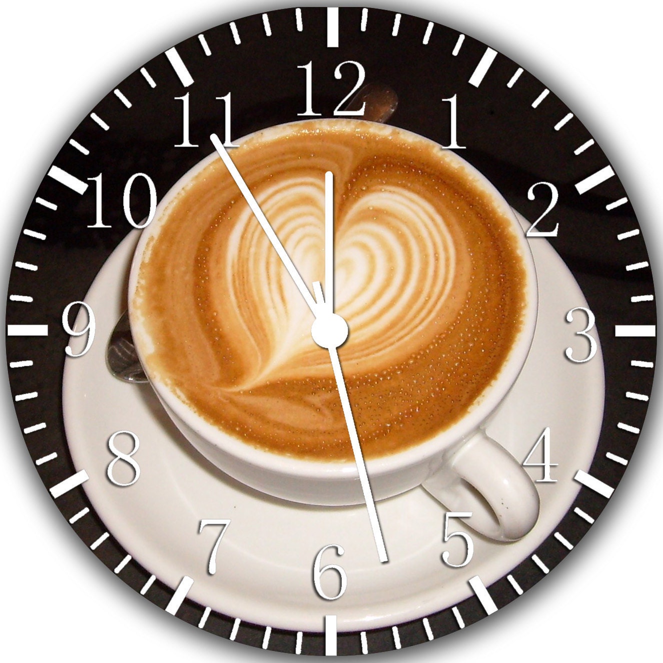 Kahve tasarımlı duvar saatleri                   Tasarımcı : Rick Fu