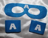 Captain America Inspired Mask and Cuff Set Il_170x135