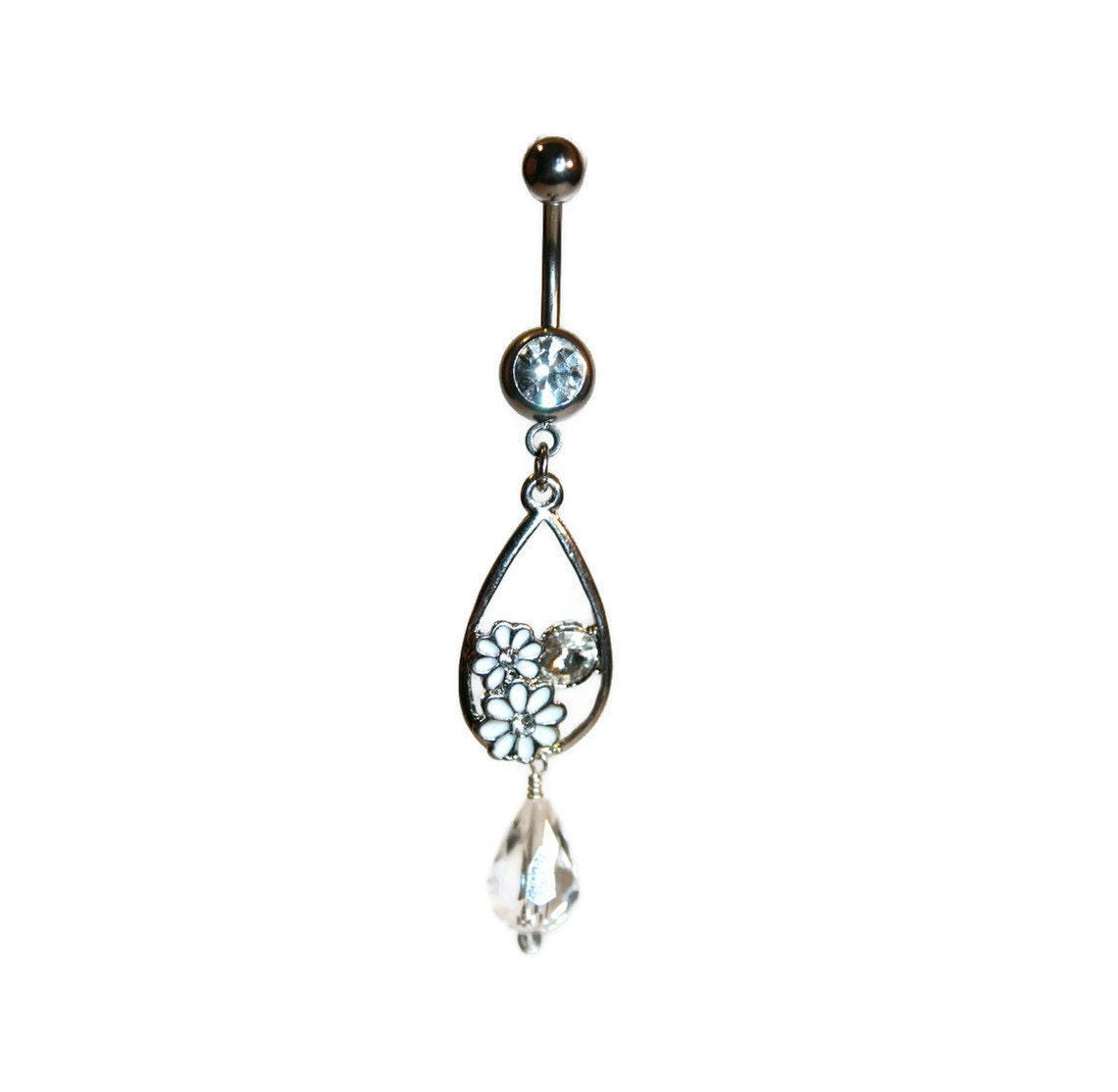 Crystal Belly Rings