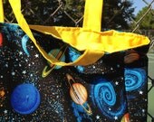 Reversible Tote Bag Space Print