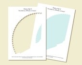 Instant Download DIY Party template - Scalloped Party Hat Il_170x135