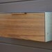 Modern Mailbox,  Teak and Stainless Steel Mailbox