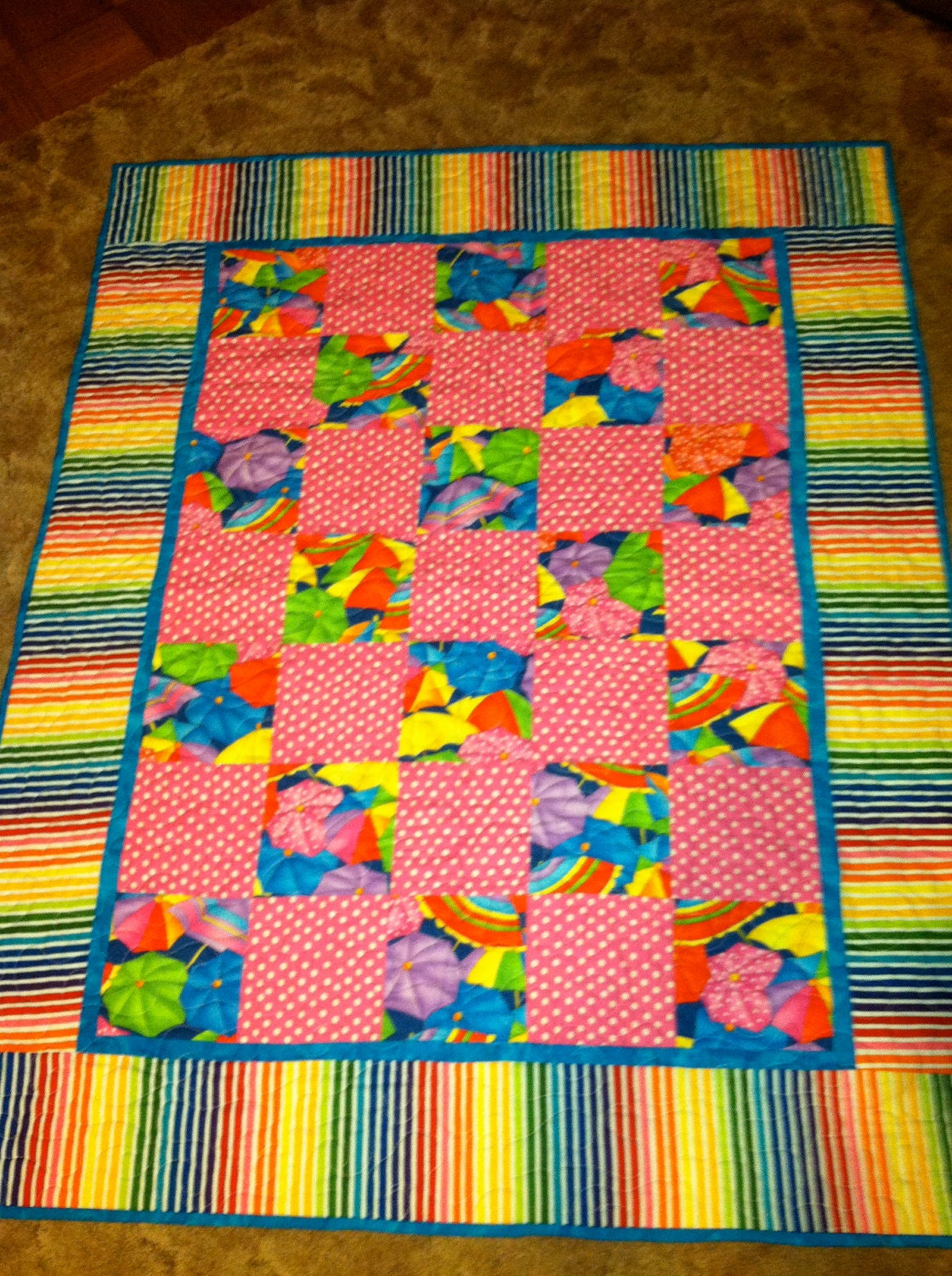 Polka Dot Quilt