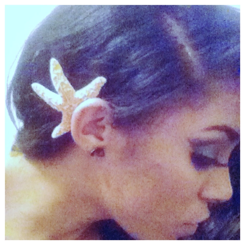 Starfish Mermaid Ear cuff