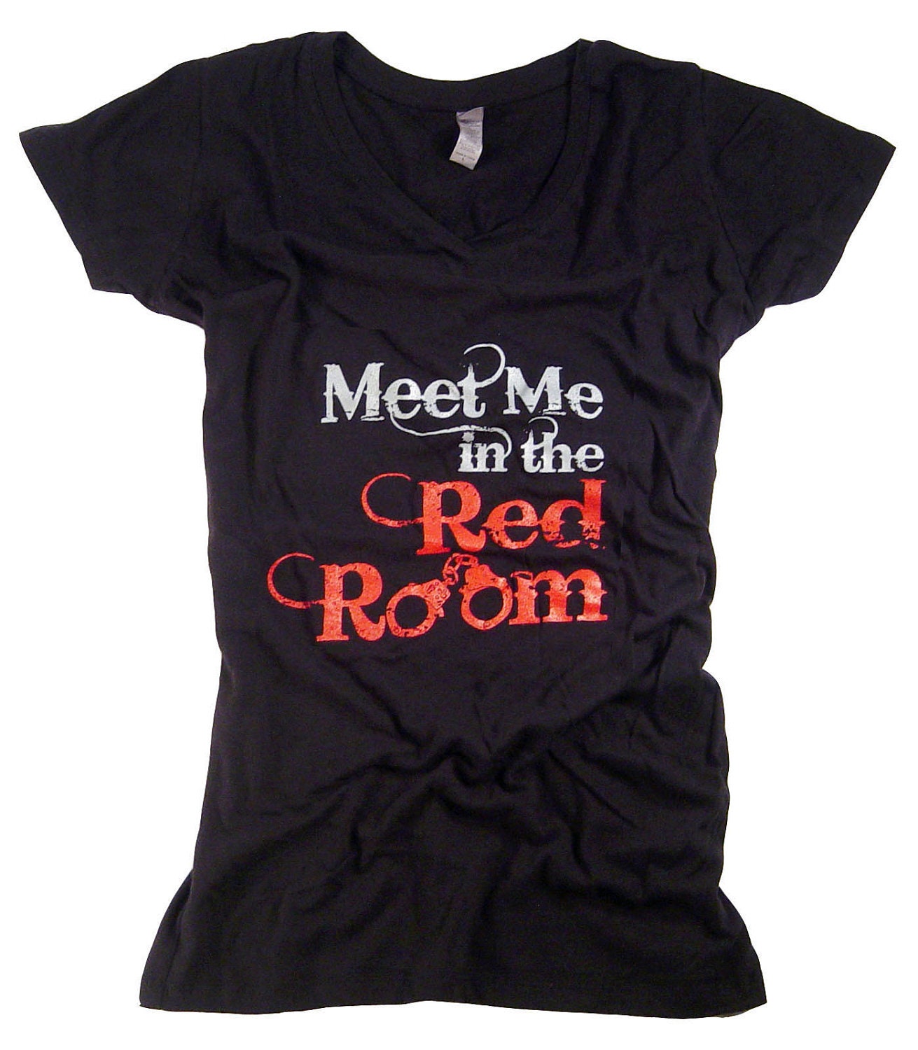 50 Fifty Shades of Grey T-Shirt Women's Authentic Clothing Apparel Meet Me in The Red Room
