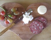 Heart Birch Wood Cheese or Cutting Board