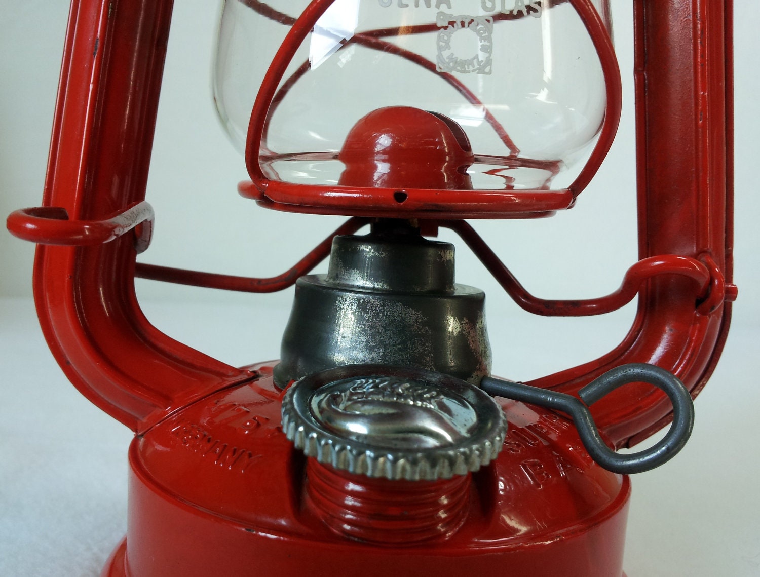 Vintage Feuer Hand Kerosene Lantern No. 175 W. Germany Super Baby