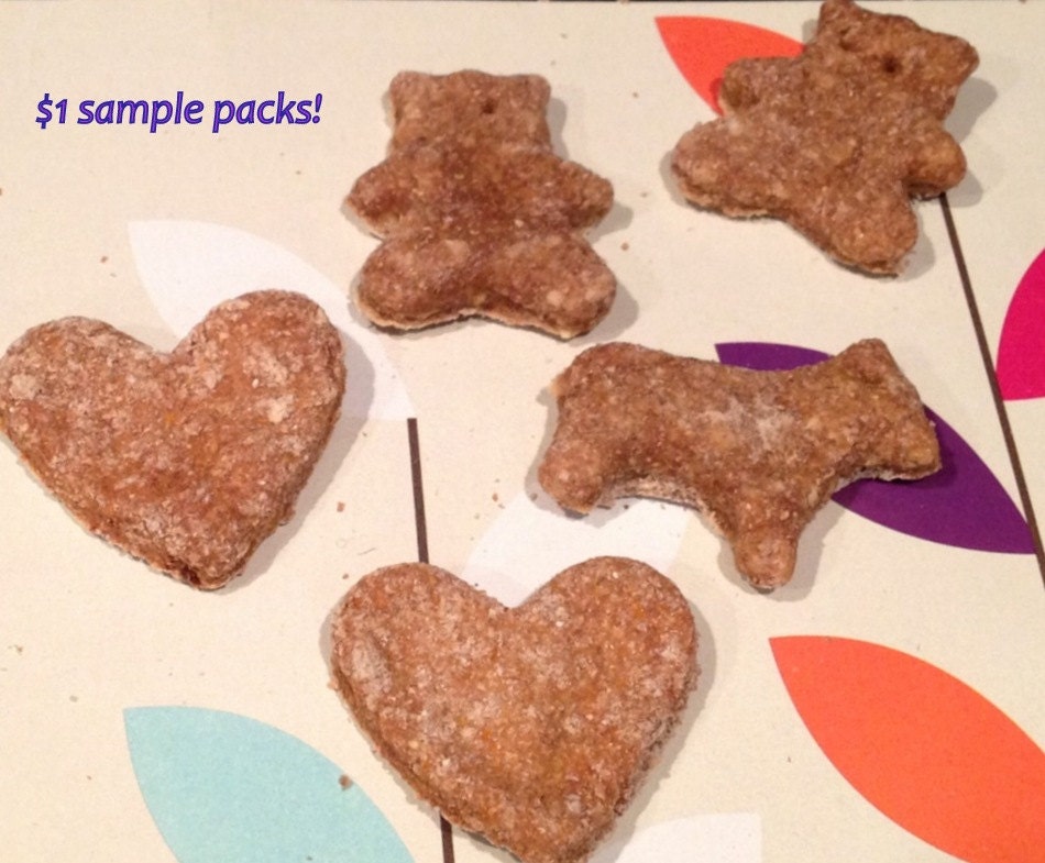 Homemade Crispy Chicken Dog Treats - Sample Packs with FREE SHIPPING