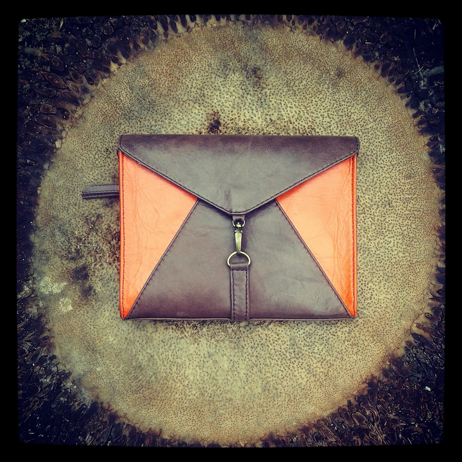ENVY the ENVELOPE Handmade leather handbag/clutch/crossbody