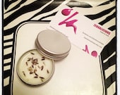 Hand Crafted LAVENDER Beeswax Solid Hand Cream in Tin