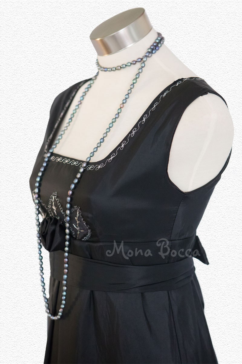 Edwardian evening dress handmade in England Lady Mary Crawley Downton Abbey styled SALE