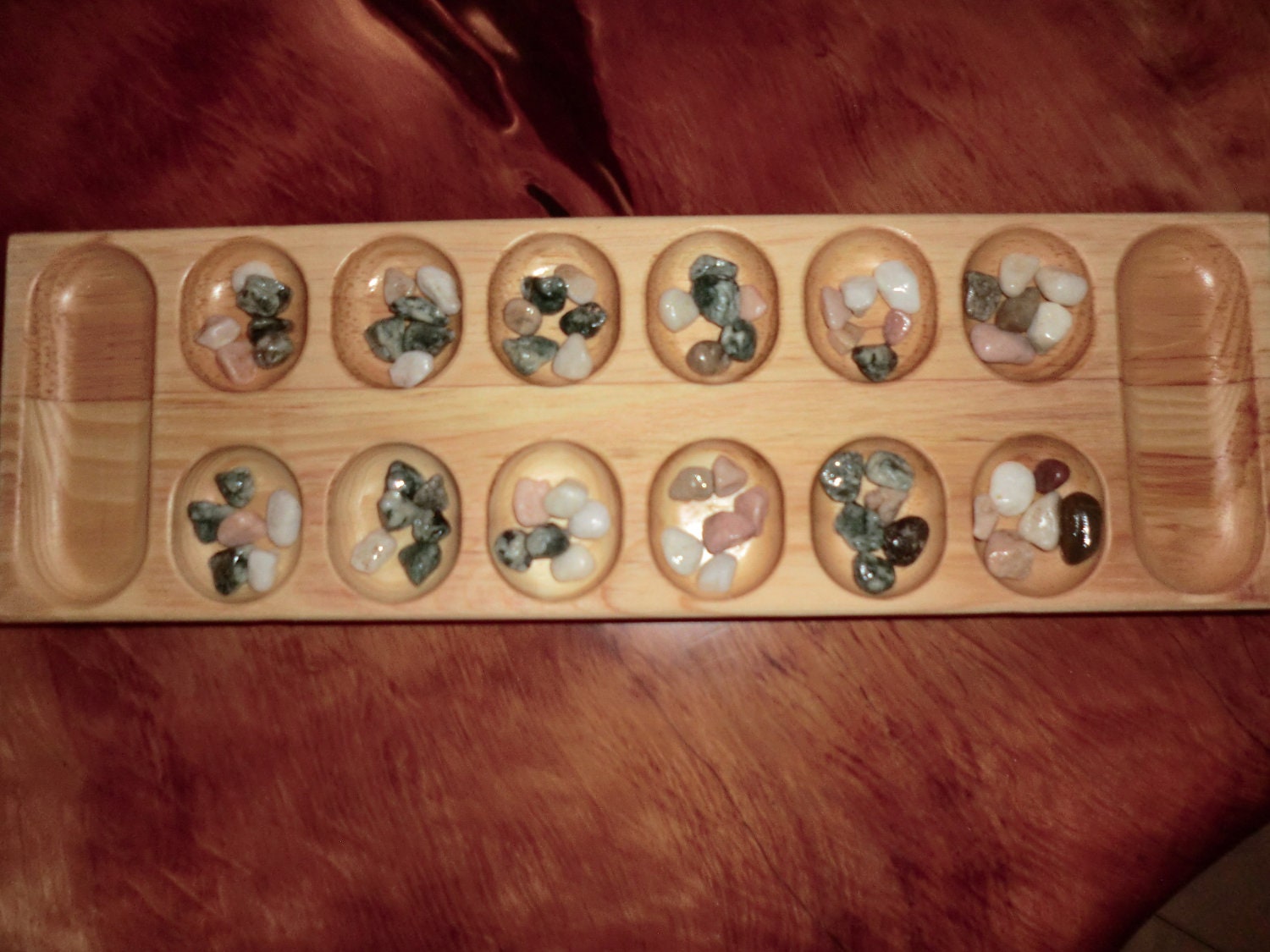 Mancala Game With Stones