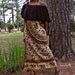 Midnight Elephant Deserts Harvest Dress