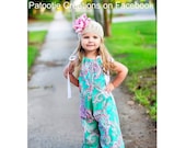 Whimsy Couture Sewing Pattern Tutorial Pdf -- Pillowcase Romper -- preemie through 10 girls w. ruffles Instant