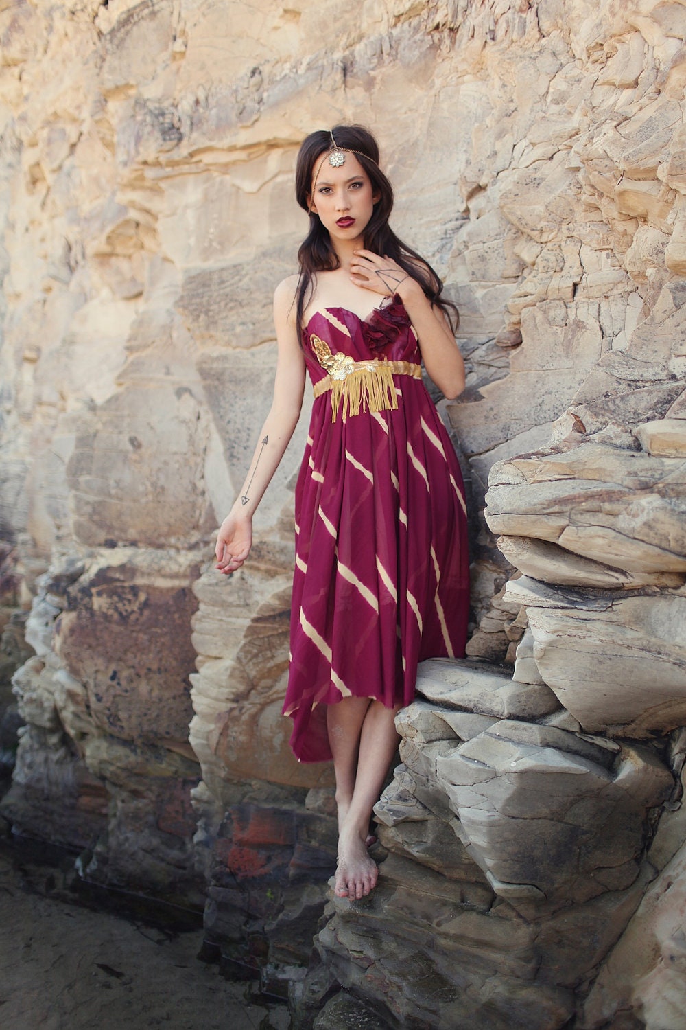 The Standing in a Circle Dress  --ready to wear--