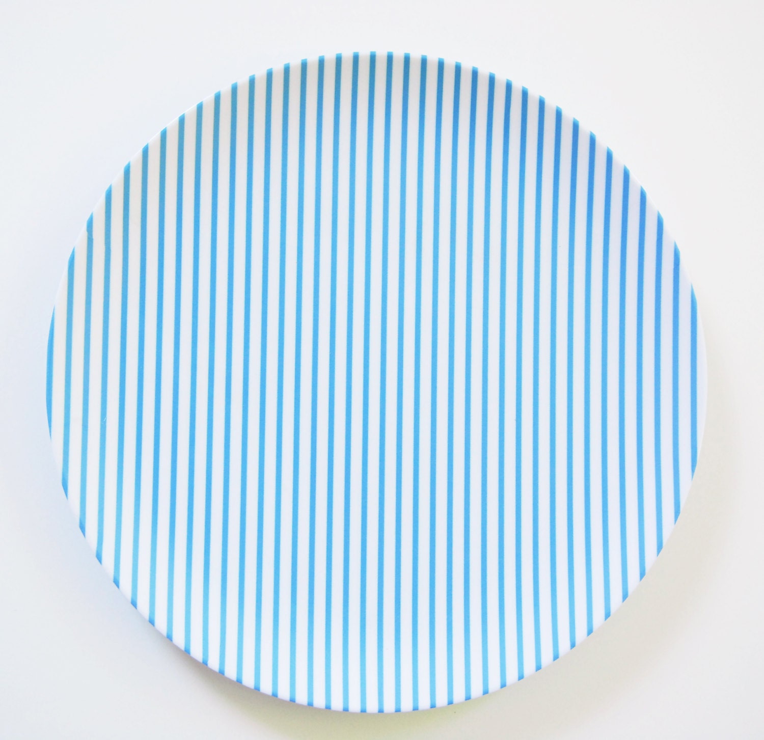 Melamine Plate - SEERSUCKER Collection - you pick colors
