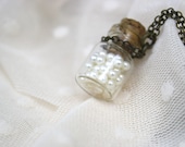 Glass Bottle Necklace 30% OFF SALE