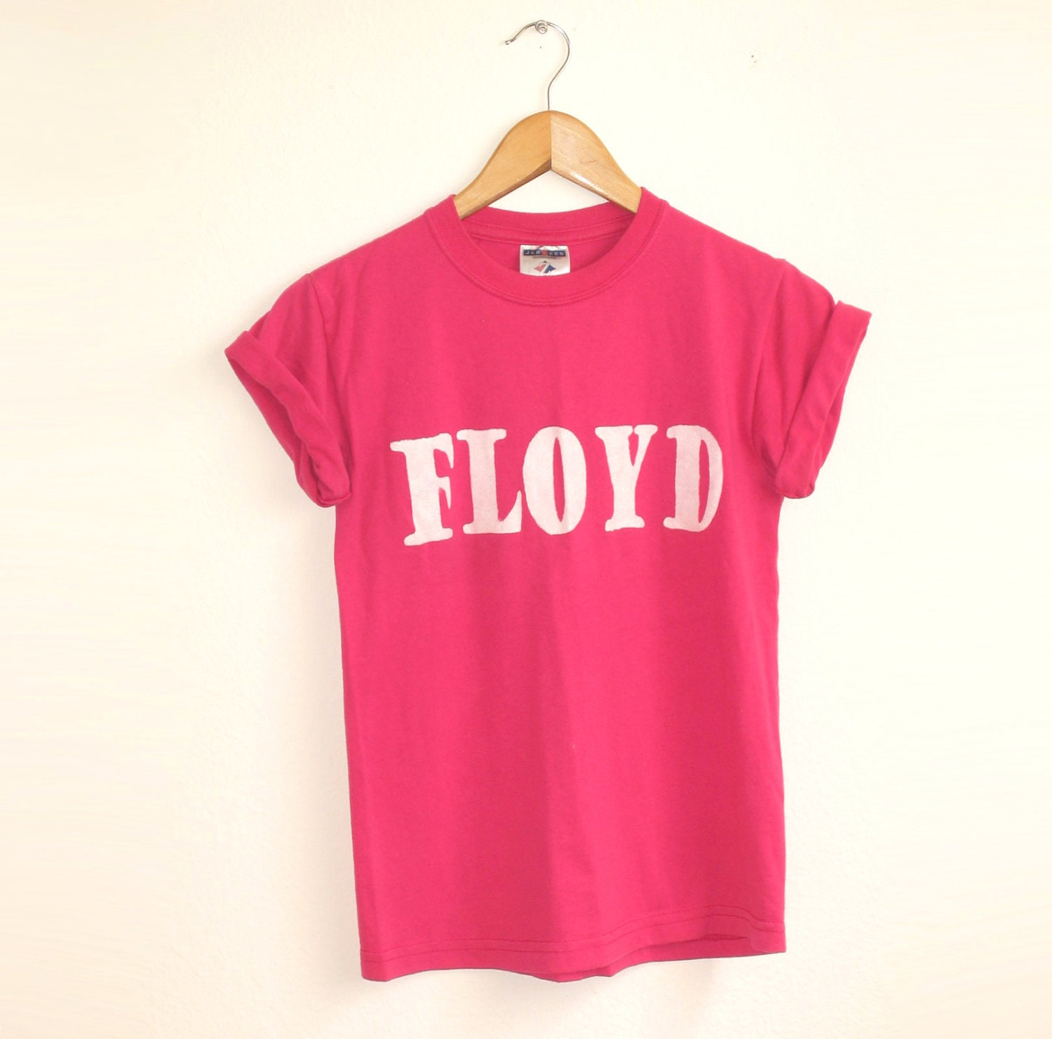 Floyd Shirt in Pink - Vintage Rocker Color Band Tee - S M L XL 2XL