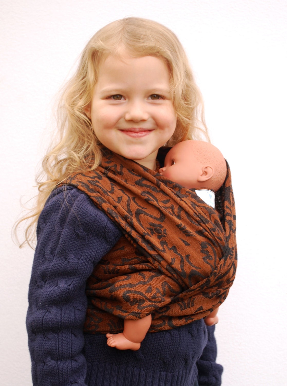 Baby Doll Wrap Carrier BabyEtte Toy Sunayana - Great Gift - available in Three Colors