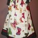 Pillowcase dress with butterflies and polka dots in sizes 12 mo and 2T