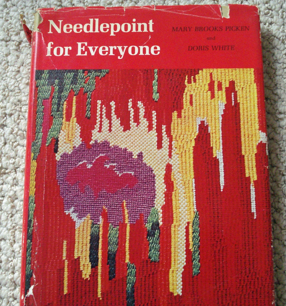 Needlepoint for Everyone Vintage Book by Picken and White