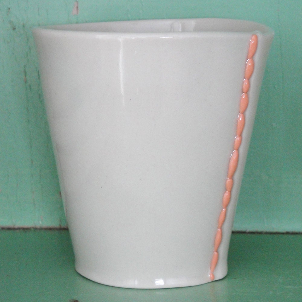 SALE - Handmade Ceramic Porcelain Cup