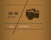 Legal Pure by Eric Amling (Limited Edition Letterpress Chapbook)