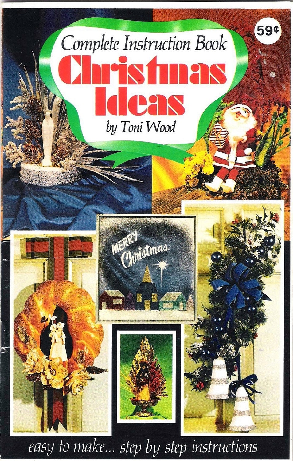 Vintage Christmas Crafts Pamphlet, 'Christmas Ideas'