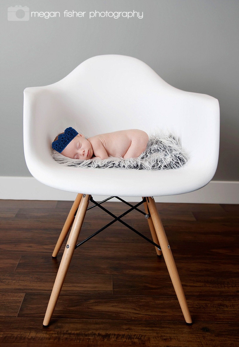 Baby Crown Crochet Crown Crown Prince Crown Princess Crown Newborn Crown Mini Crown Newborn Photography Prop Photo Prop Custom Colors
