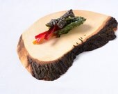 Rustic Cheese Board, Natural Edge Salvaged Wood 741, Ready to Ship