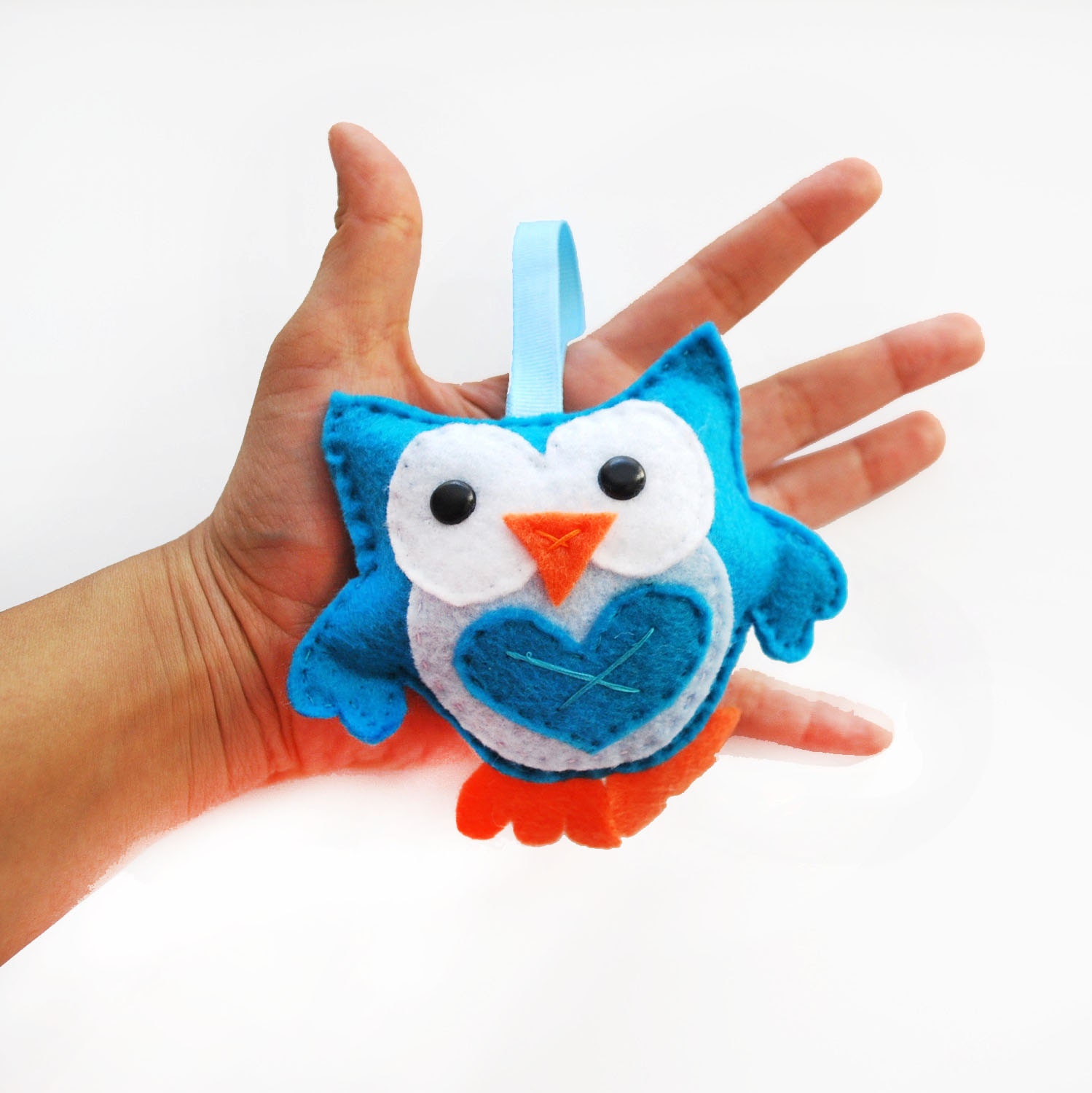 Felt Owl Ornament, Eco-Friendly felt owl plush Ornament A128 Free Shipping Il_570xn