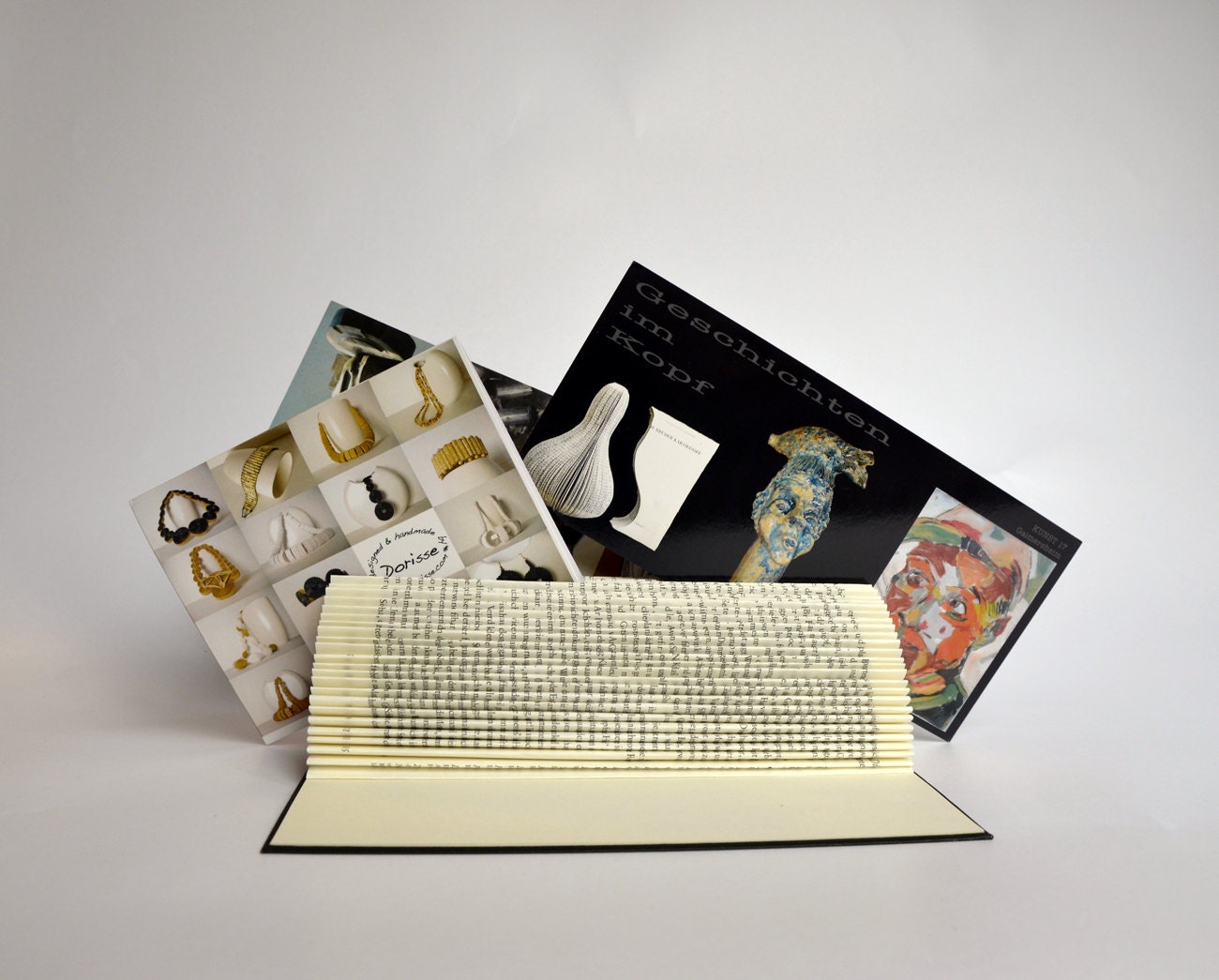 Business card holder - folded Book