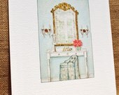 Vanity Rendering Limited Edition Fine Art Print