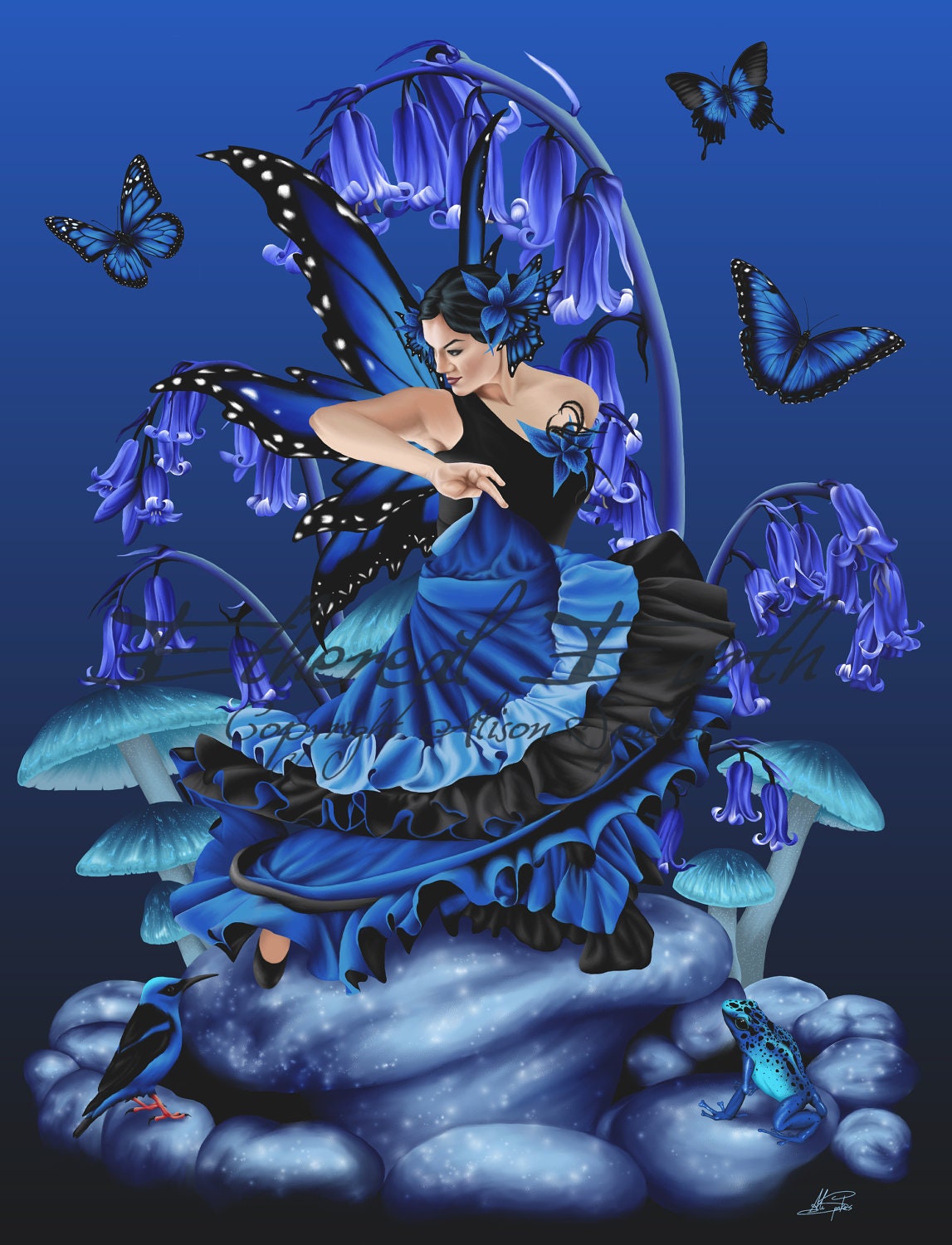 Shades of Blue - Limited Edition Print