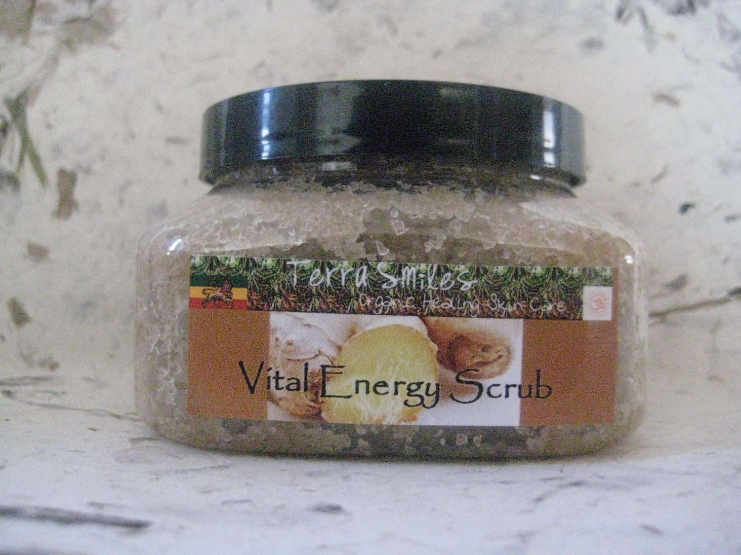 Vital Energy Ginger Salt Scrub